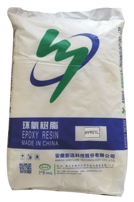 CAS 25036-25-3 EPOXY RESIN HY901L, SUITABLE FOR MAKING WATER-BASED EMULSION PAINT, MEDIUM MOLECULAR WEIGHT BISPHENOL A TYPE SOLID EPOXY RESIN