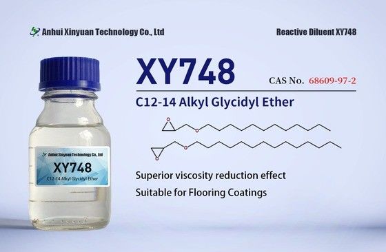 C12-14 Alkylglycidyl Äther, AGE XY748/XY748A, CAS 68609-97-2, EG-Nr. 271-846-8, Molekülformel C15-17H30-34O2, Oxiran, Mono[(C12-14-Alkyloxy) Methyl] Derivate