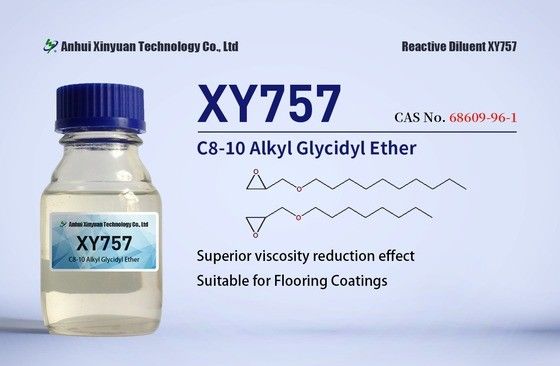 C8-10 ALKYL GLYCIDYLETHERE XY757 CAS 68609-96-1, Chemikalienbeständige Beschichtung, Marinebeschichtung, Werkzeugbau und Gießen, Klebstoffe für allgemeine Zwecke, 100% feste Beschichtung